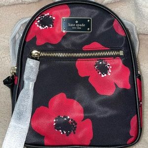 Kate Spade Wilson Road Poppy Small Bradley Backpack Purse